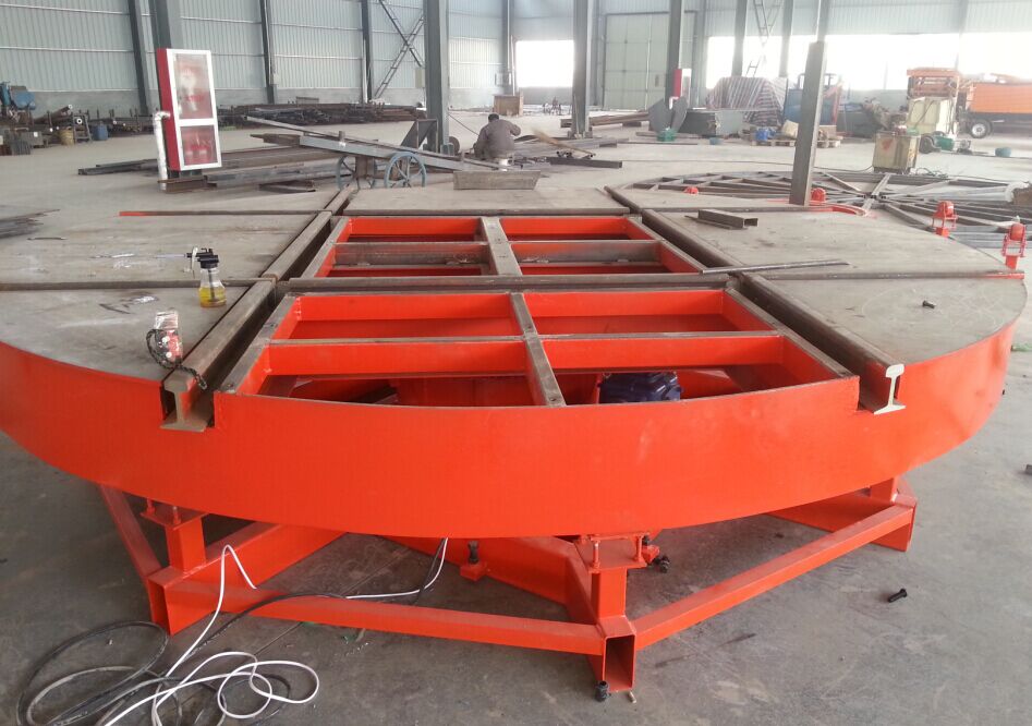 Railway turntable