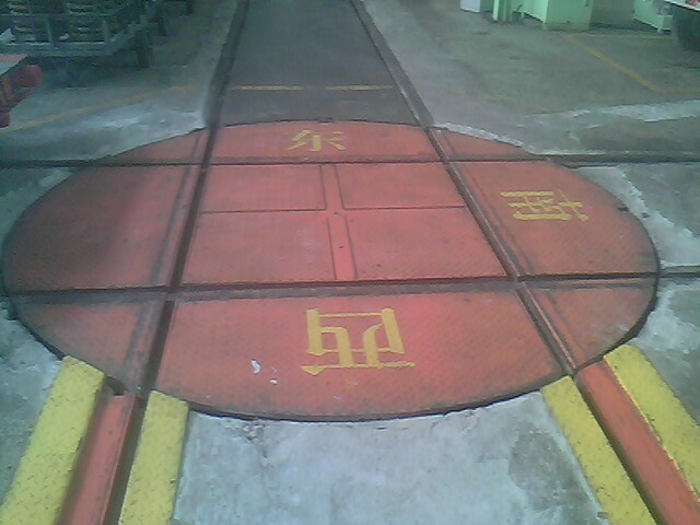 Railway turntable