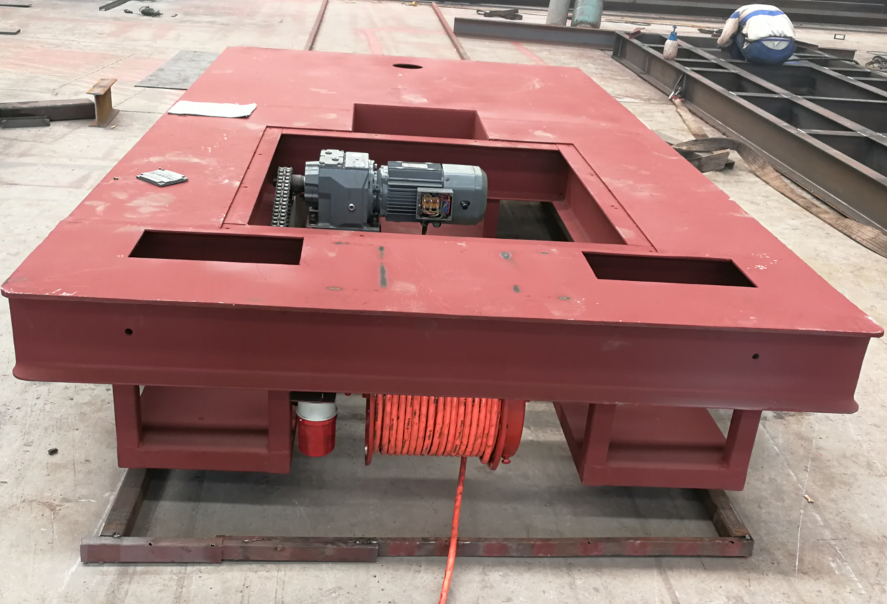 Cable drum transfer cart
